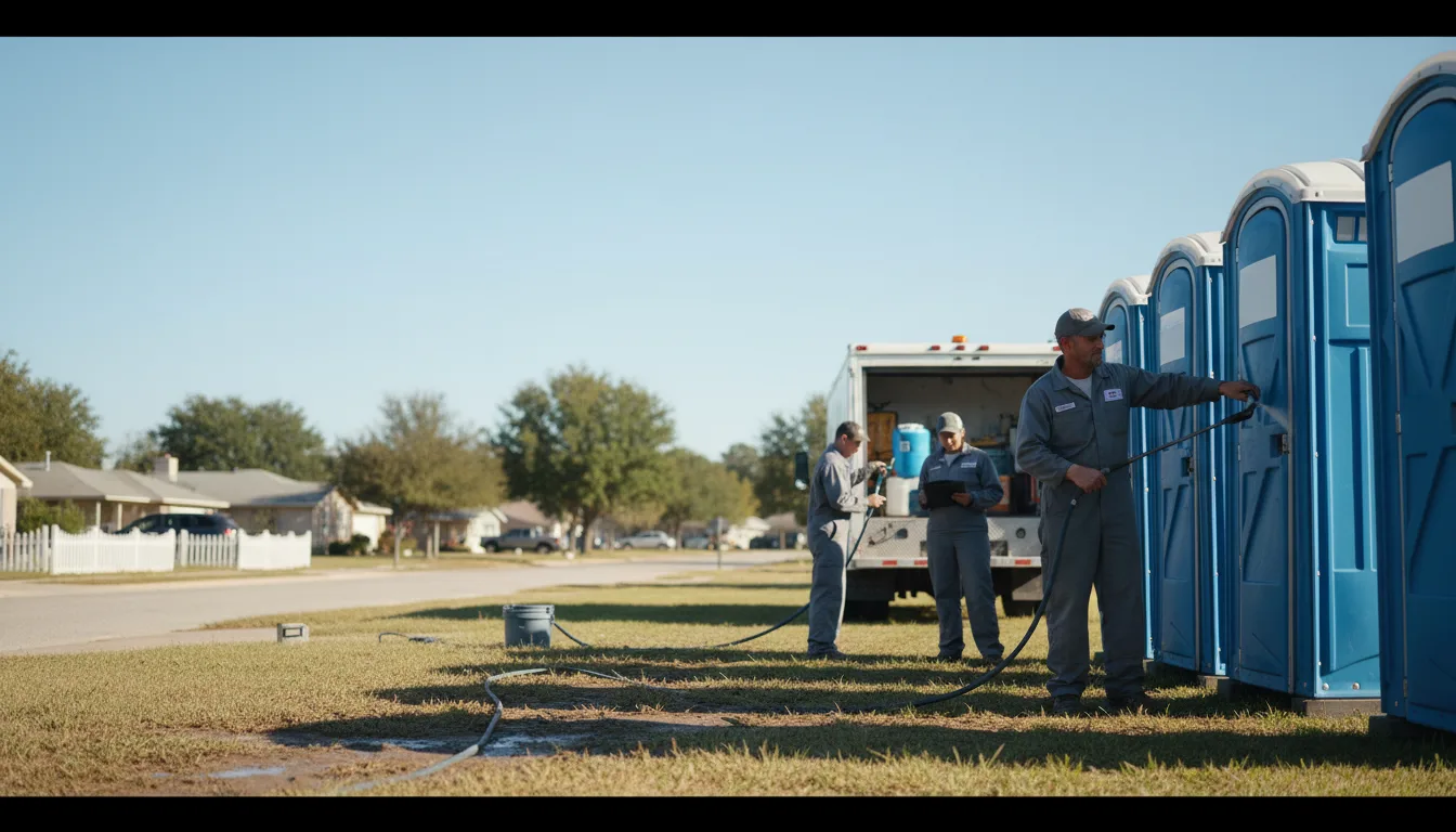 Long-Term Portable Toilet Rental in Bentley, MI near me